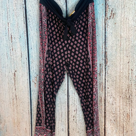 INC NWT Multicolor Printed Wide Leg Pants - Picture 10 of 16